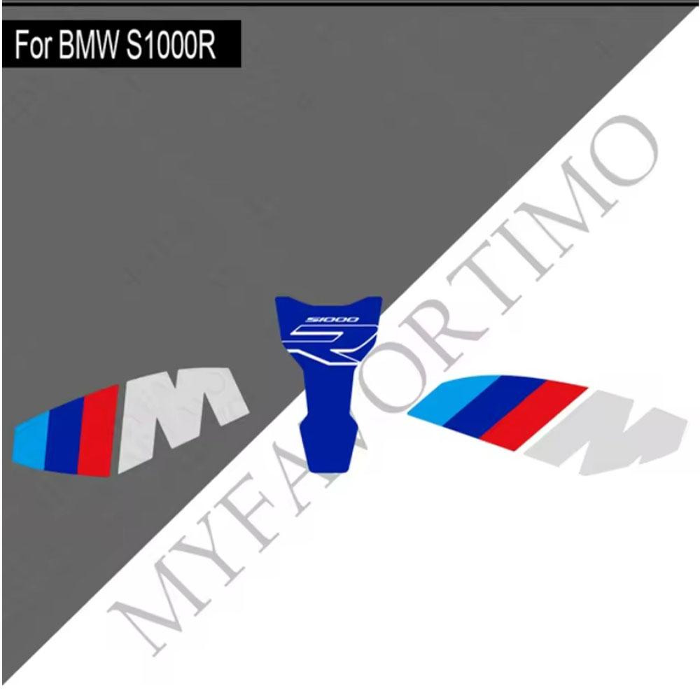 S1000R Motorcycle Body Fairing Protector Tank Knee Pad Stickers Decals For BMW S1000R S1000 R S1000 M M1000R 2021 2022 2023 2024