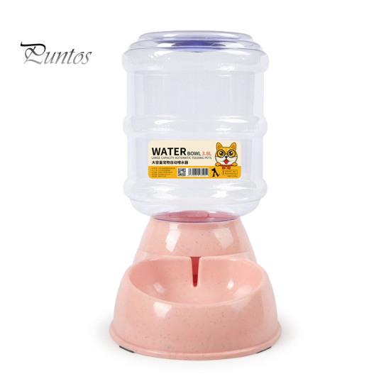 3.8L Automatic Pet Feeder Plastic Cat Water Fountain Large Capacity Pet Food Feeder Bowl Water Dispenser for Dogs Cats
