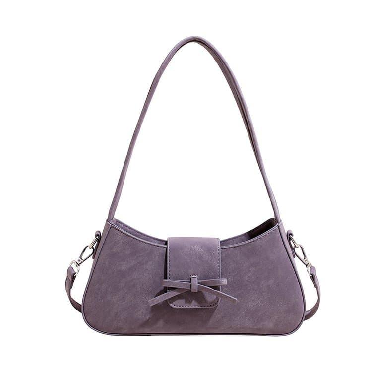 Bow decoration armpit bag women's one-shoulder crossbody bag