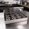 Lu Fenglai Stainless Steel Spice Container Set