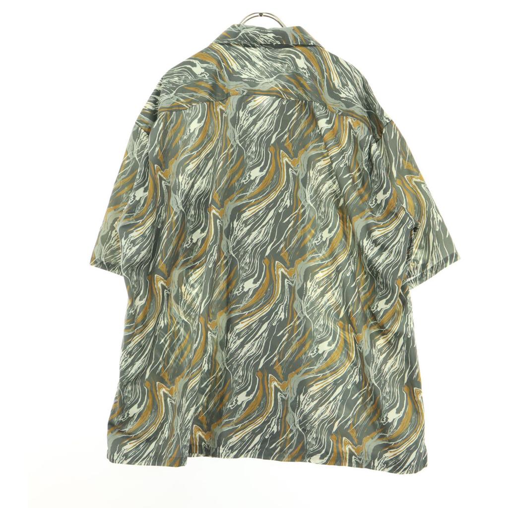 Niko And... Overall Handle Short Sleeve Open Collar Shirt M Gray Men's Used