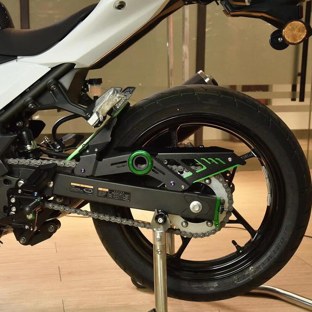 For Ninja400 Z400 Ninja 250 400 2017-2023 2022 Motorcycle Rear Fender Mudguard Wheel Hugger Splash Guard Bracket Accessories