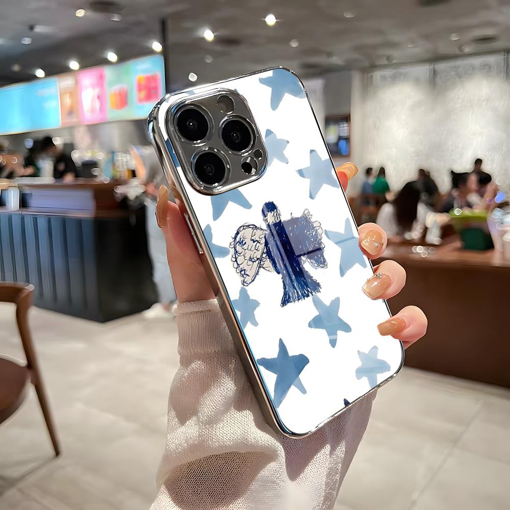 Singer Milo J Phone Case For IPhone 17 Pro Max 15 Pro 16 14 Plus 12 13 Mini 11 Pro Shockproof Electroplated Glass Cover
