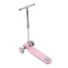 Dětská koloběžka 3 kola skládací světlo hudba výškově nastavitelná odrážecí koloběžka pro batole růžová
