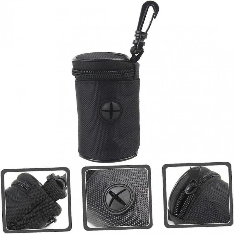 Pet Waste Bags for Dog Waste Dispenser, Oxford Fabric, Black, Suitable for Puppies and Dogs, Portable Trash Bag Holder