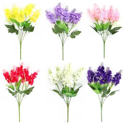 Artificial Windflower Hyacinth Flower Arrangement, Flower Bouquet, Home And Hotel Decoration, Flower Arrangement Item, Artificial Lavender.