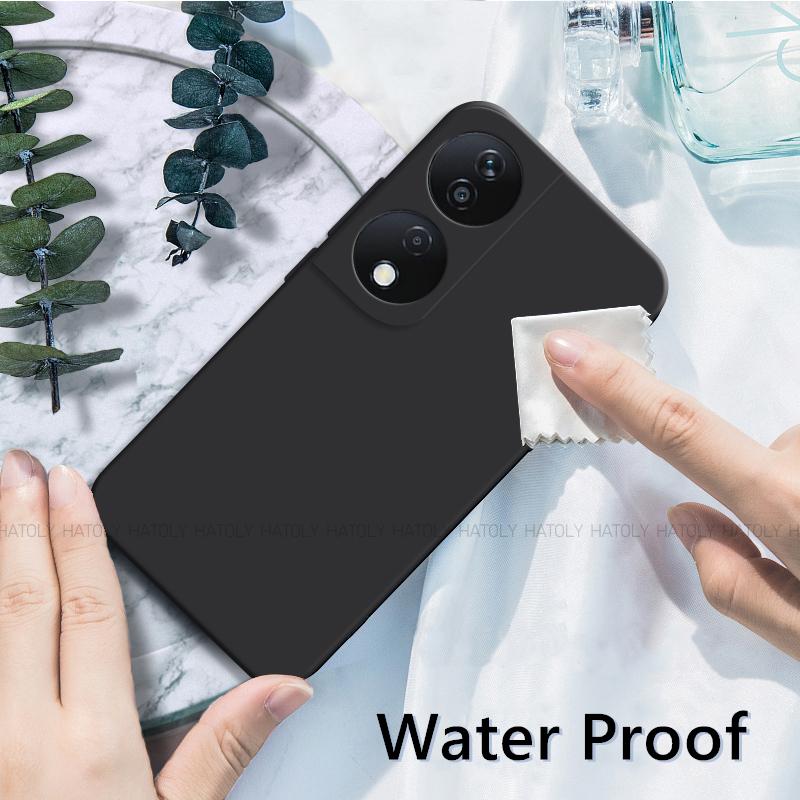 For Honor X7B Case Honor X7B Cover Bumper Luxury TPU Shockproof Liquid Silicone Protective Phone Cover For Honor X7B