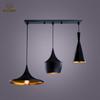 Loft Retro Industrial Bar Restaurant Chandelier Nordic Simple Art Creative Iron Art Black Chandelier Interior Decor Lighting Hot