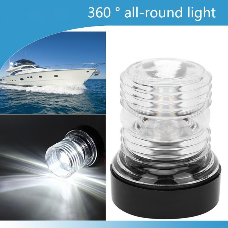 2025 New Waterproof Marine Boat Yacht Light Navigation Anchor Light 360 Degree All Round Boat Light 12V 24V LED Navigation Light