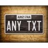Personalized Arizona Ranch Farmhouse Rustic Metal Sign Wall Art Waterproof Vintage Decorative Plaque Home Decor