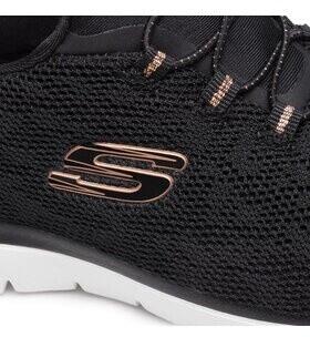 Кроссовки Skechers Leopard Spot черные (149037-BKRG)