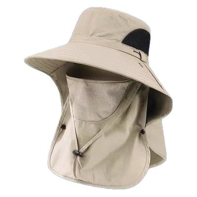 Cappello estivo per uomo donna, cappello da pescatore per esterni, protezione anti UV per il collo, cappello da sole per pesca, coltivazione di verdure, sport all'aperto