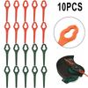 10PCS Lawnmower Blades For Ferrex FAR 20-1 20V/40V Cordless Grass Plastic Blades Grass Cutting Blade Replacement