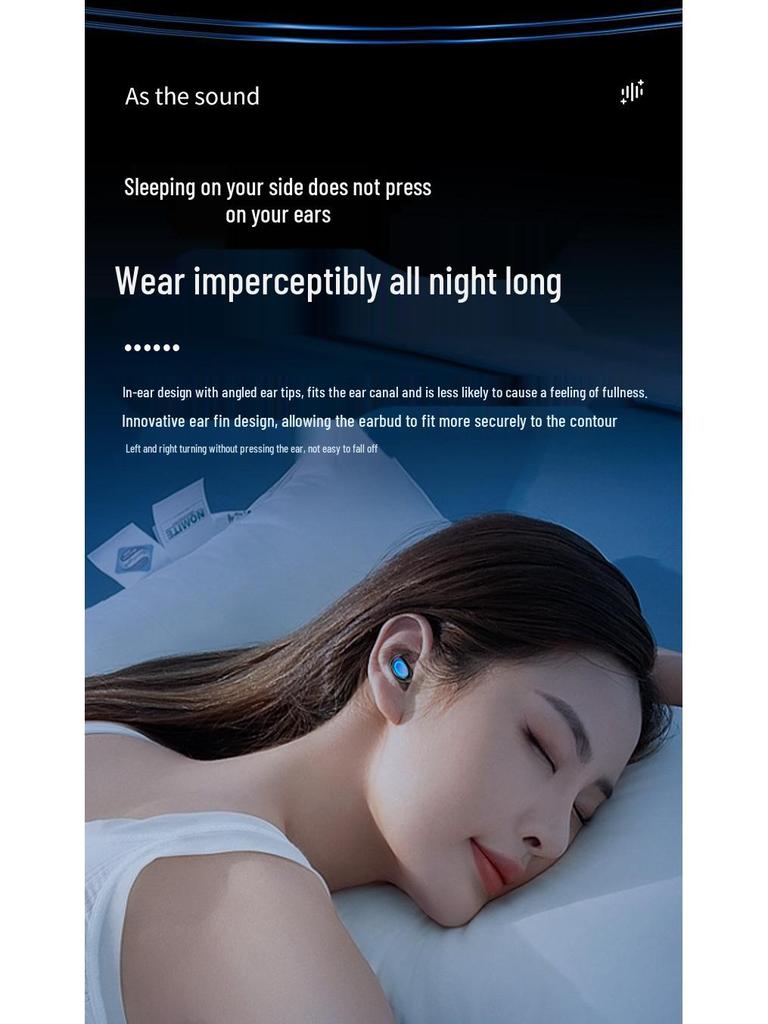 Q9 Wireless Bluetooth Sleep Earbuds - Mini Sport Invisible In-ear Earphones
