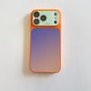 Luxury AG Gradual Change Rainbow Case For iPhone 17 16 15 14 13 Pro Max Shockproof Bumper Hard Back With Lens Proteciton Cover