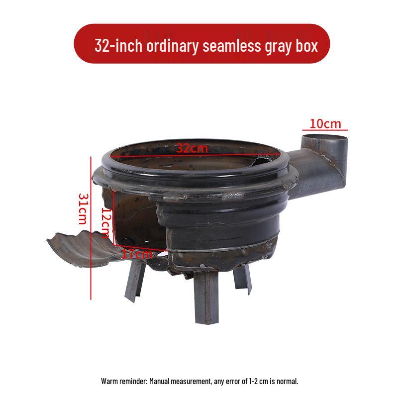 Enhanced Energy-Saving Cast Iron Outdoor Wood-Burning Stove