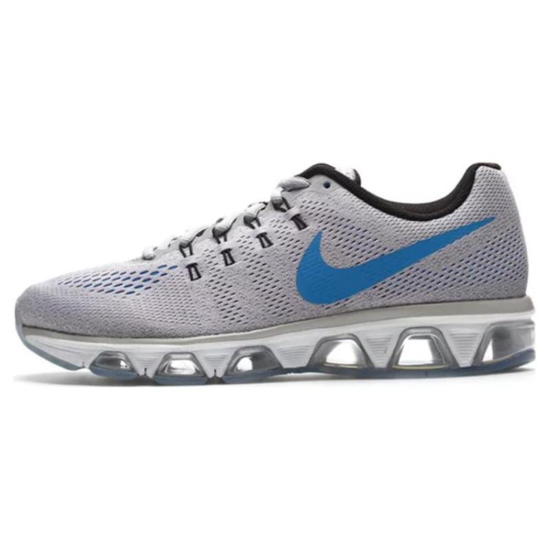 Nike Air Max Tailwind Durable Breathable Low-Top Running Shoes Men's Silver Gray Sneakers Casual Shoes 805941-014