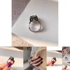 Unique Vintage Design Skull Ring For Women Stylish Adjustable Copper Jewelry