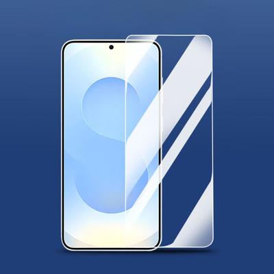 Samsung S25 Plus için HD Temperli Cam Ultra Şeffaf Ekran Koruyucu SamsungS25 S25+ S25plus için Ultra İnce 2.5D Koruyucu Film