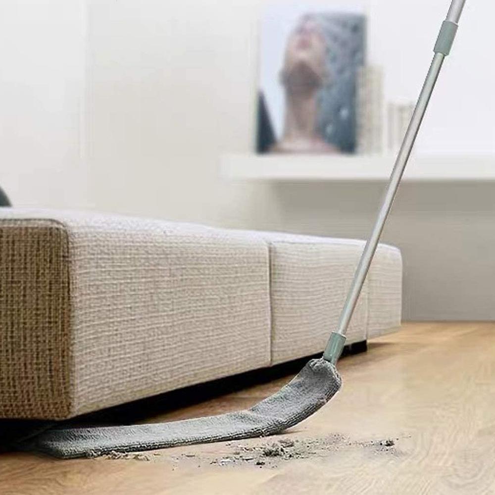 Telescopic Dust Brush with Extension Long Handle Gap Sofa Bed Furniture Bottom Dust Cleaner Household Cleaning Tools