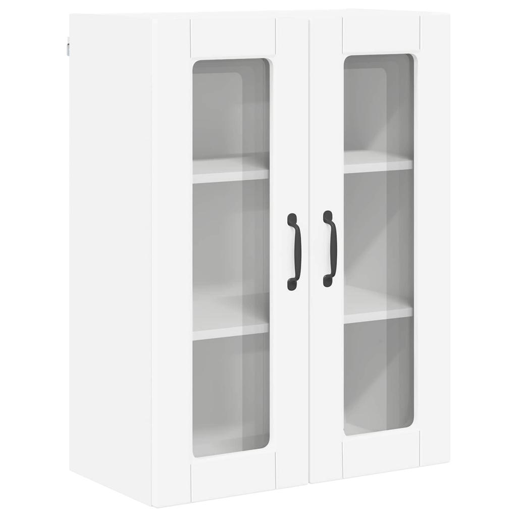 Wall Cabinet PORTO White 60 x 31 x 80 cm Engineered Wood