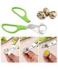 1pc Stainless Steel Quail Egg Cutter Scissors for Quail Egg Bird Egg Opener Cracker Kitchen Clipper Tool Accessories