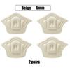 5 Pairs Adjustable Shoe Pads Foot Heel Cushion Sports Shoe Inserts Antiwear Insoles Foot Protector Stickers for Comfort