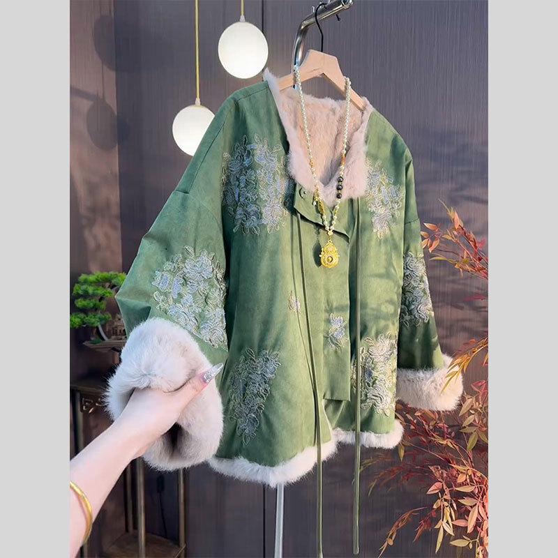 2025 Autumn/Winter Retro Elegant Chinese Zen Style Jacket - In Stock S (85-100 lbs)
