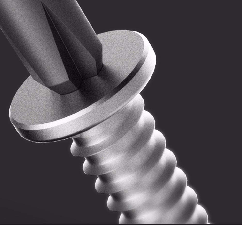 zmart precision screwdriver magnetic aluminum box 24-piece kit, bits,