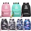 Women Girl Blackpink Men Boy Galaxy Schoolbag Student Backpack Travel Bags