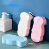 1PC 3D Magic Sponge Children's Bath Sponge Baby Cartoon Soft  Household Rub Ash  Artifact Peeling Dead Skin Exfoliating Massager