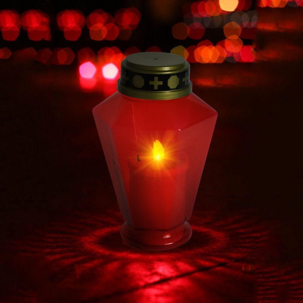 AA Battery Powered Eternal Lamp Solar Powered DIY Assembly Kit Memorial Grave Light Yard