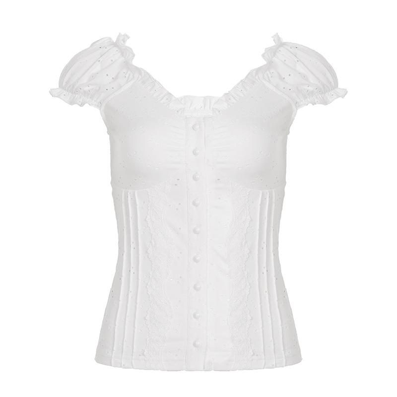 Vintage Preppy Two-Piece Spliced Vest: Sleek & Sexy Crop Top