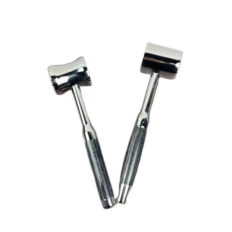 ZISIZ 304 Stainless Steel Double-Sided Meat Tenderizer Hammer