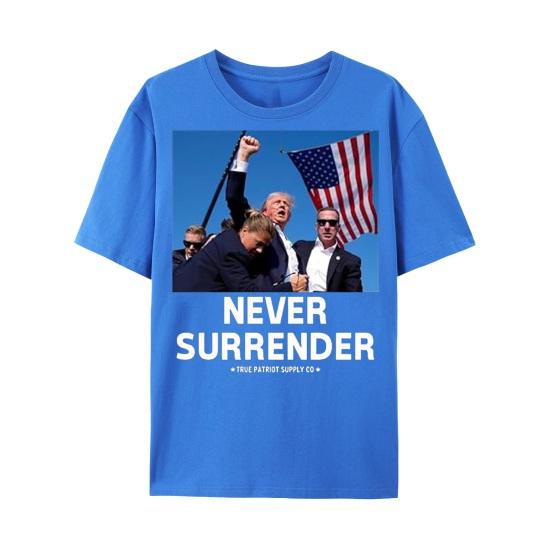 

Футболка унисекс «Возвращение» с принтом «Выживший выстрел никогда не сдавайся» XL красный