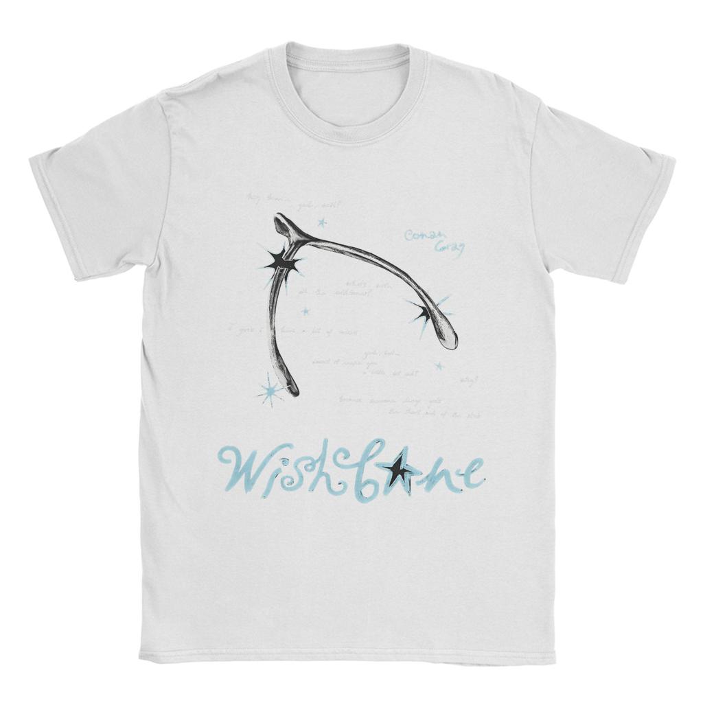 Conan Gray Wishbone Album Koszulka Letnia Hip Hopowe Koszulki Męskie 100% Bawełna Dekolt Okrągły Oversize Krótkie Rękawy Śmieszne Góry