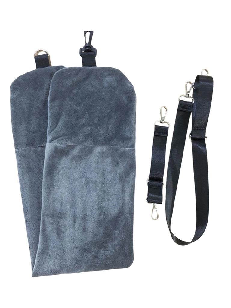 U Shaped Travel Pillow Stuffable Clothes Soft Plush Neck Pillow Multifunctional Luggage Storage Case For Plane Car Office Rest