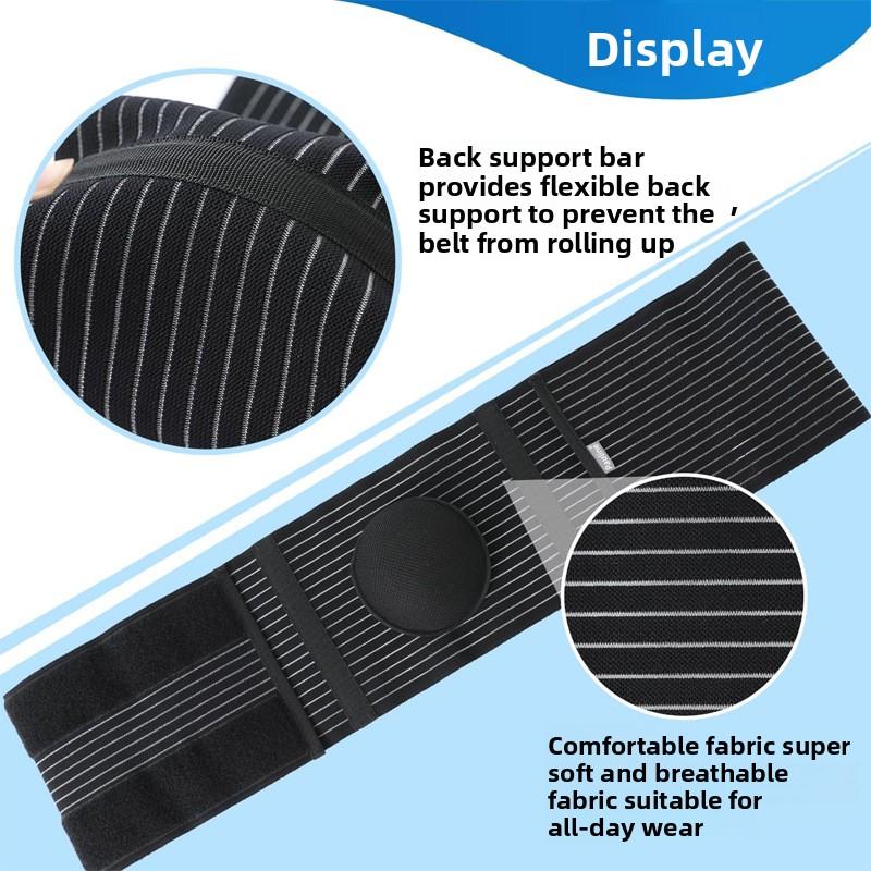 Abdominal Hernia Support Belt Unisex Physical Back Hernia Belt Abdominal Support Binder Belly Button Waist Protection