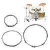 Precisions Engineered Drum Accessory 1.2mm Silver Anodized Hoop With 10kg Load Capacity