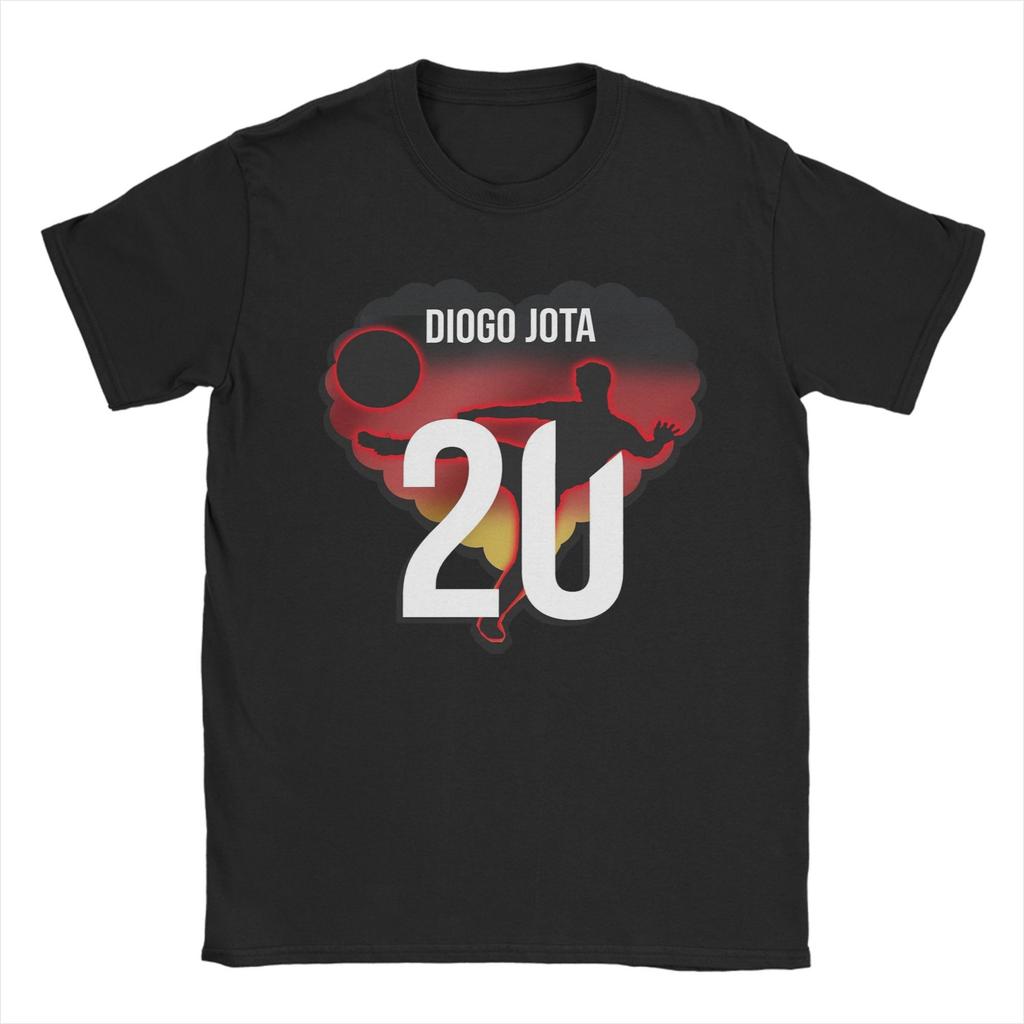 Maglietta da uomo Diogo Jota Divertente Cotone Maglietta a maniche corte Magliette Girocollo Top Regalo