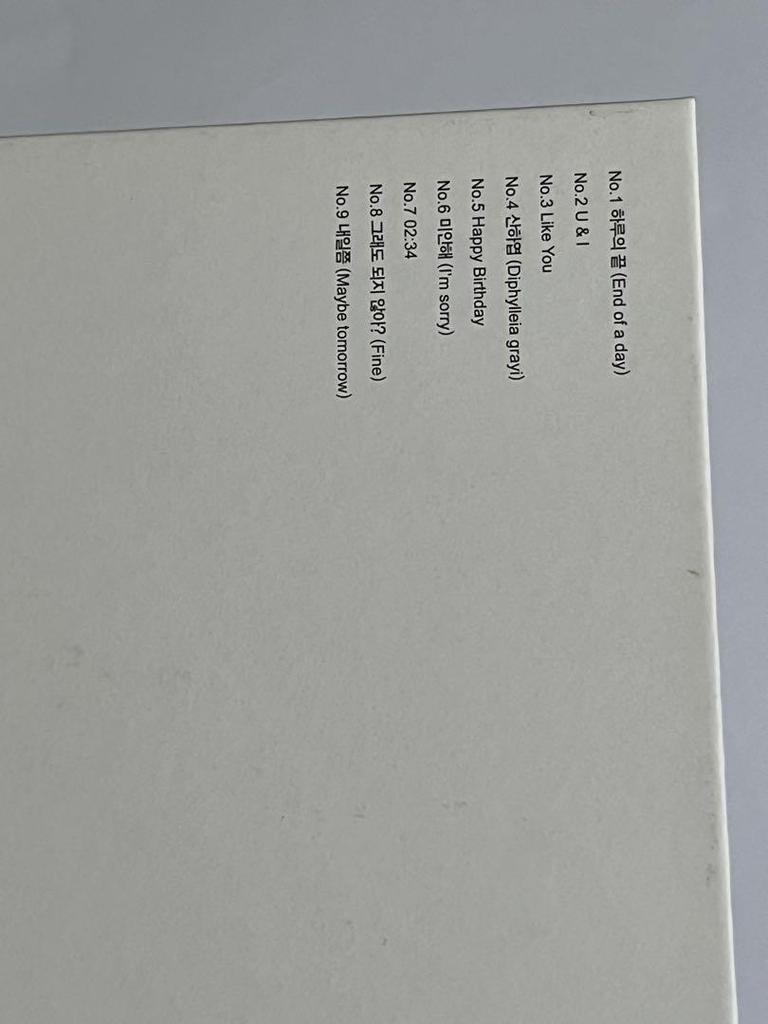 [USED] Jonghyun Collection of Pieces Story Op.1 SHINee CD