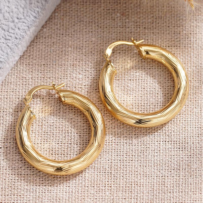 1 Pair, Stylish, Court Style, Minimalist Earrings