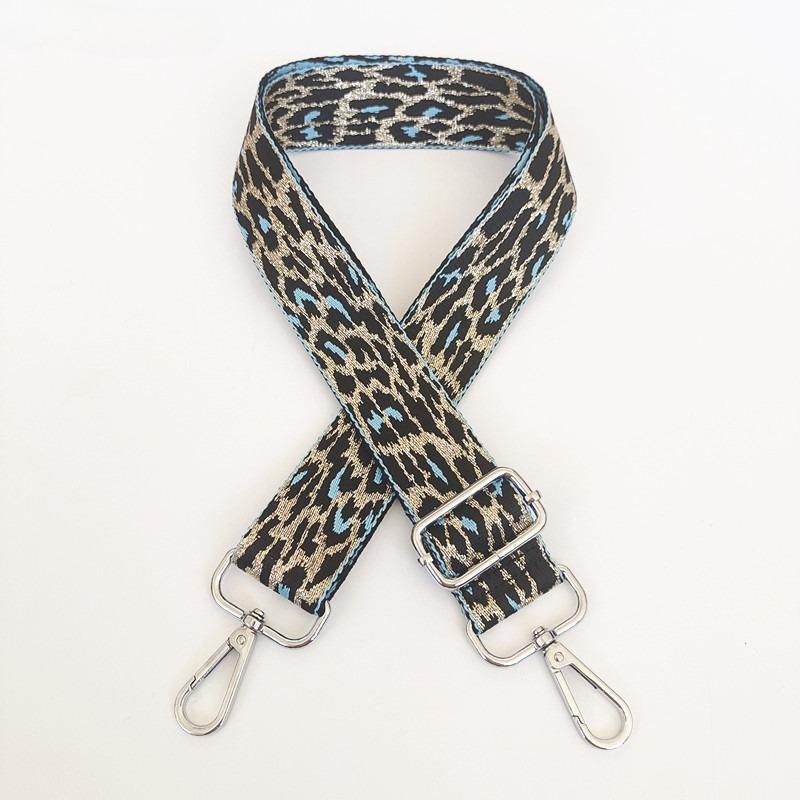 New Color Leopard Print Luggage Accessories Strap Adjustable Shoulder Crossbody Women's Bag Versatile Long Strap Broadband