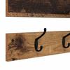 Wall Mounted Nightstand Reclaimed Wood Look 90 x 15 x 36 cm Engineered Wood