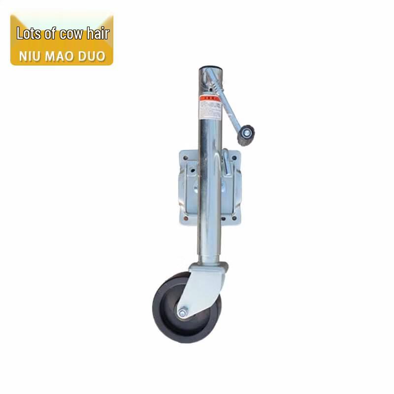 6-Inch Folding Trailer Jack Guide Wheel