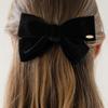 HAS HDM014 Classic Velvet Ribbon Hair Pin