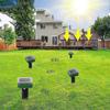 Solar Ultrasonic Repellent, Upgrade Mole/mouse, Etc. 4 Packs