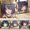 1pc Game Anime Honkai Star Rail Yunli Pillow Case Fashion Square Pillowcase Bedroom Sofa Room Ins Decoration Leisure