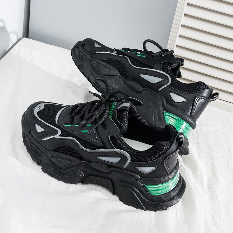 Frühling und Sommer Neue Papa Schuhe Damen Ins Modische Damen Atmungsaktive Mesh Schuhe Vielseitige Casual Weiß Sport Damen Schuhe