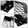 Gloss Black Front Bumper Radiator Vent Mesh Grille Grill Fit Q7 2016-2019